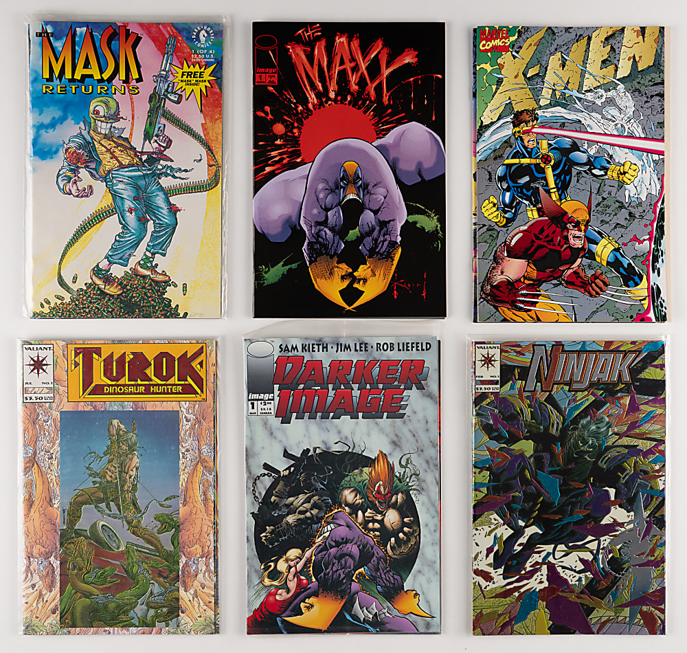 1990s Modern Age Comic Book Balance of Collection Bundle (550+)