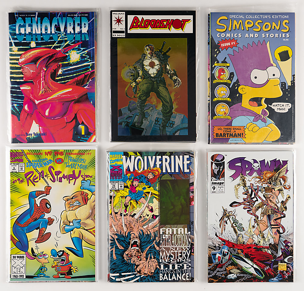 1990s Modern Age Comic Book Balance of Collection Bundle (550+)