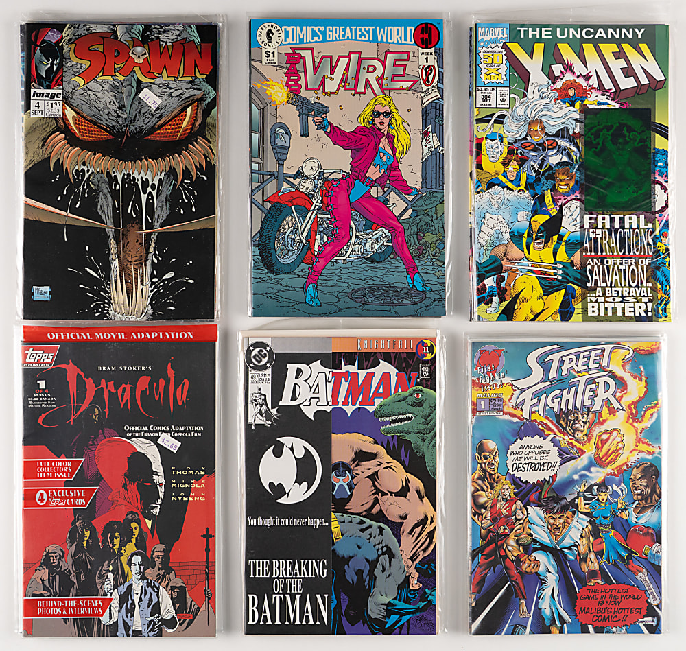 1990s Modern Age Comic Book Balance of Collection Bundle (550+)