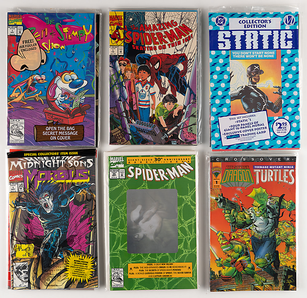 1990s Modern Age Comic Book Balance of Collection Bundle (550+)