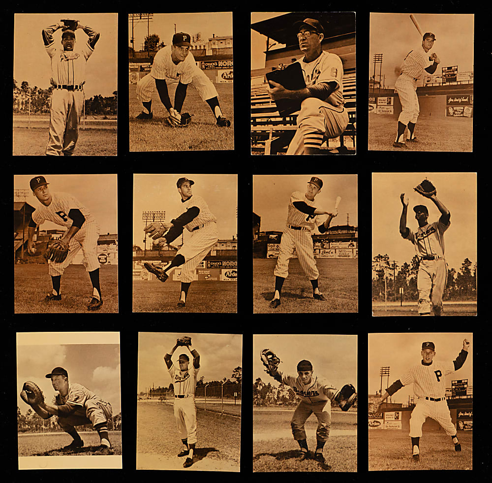 1961 Union Oil Pacific Coast League Collection (45) with Portland Beavers & Seattle Rainiers Team Sets Plus Gaylord Perry Rookie