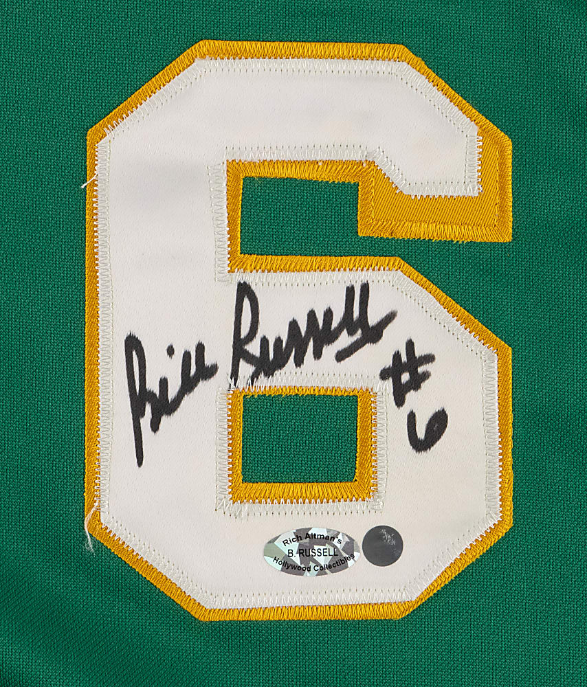 Bill Russell Signed University of San Francisco Jersey with Steiner Hologram