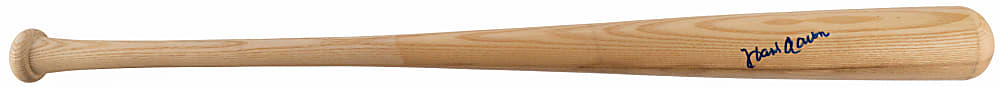3500 Club Signed Willie Mays Model Bat with Hank Aaron, Willie Mays & Eddie Murray - Full JSA LOA