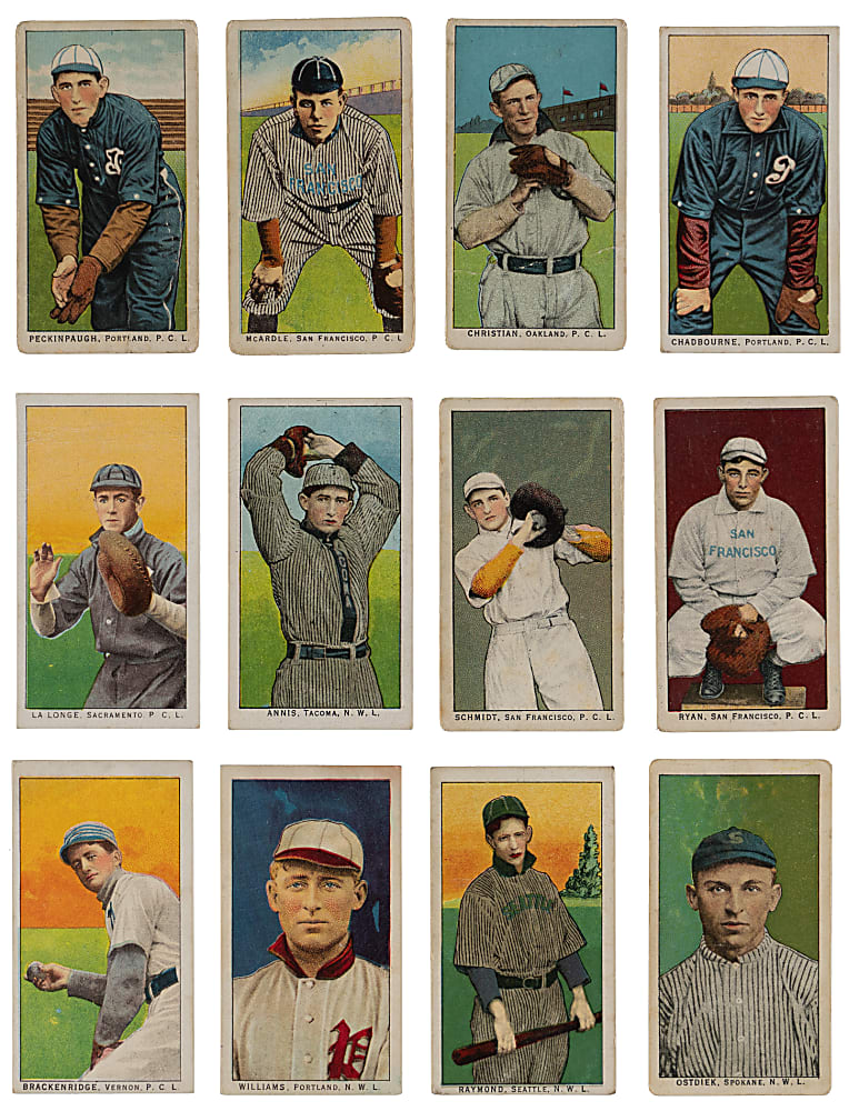 1911 T212 Obak Starter Set (27) Different with Several Nicer Examples