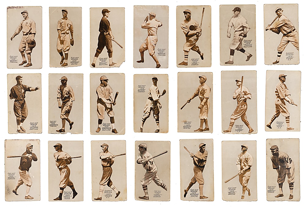 1919 Zeenut Pacific Coast League Starter Set (41)