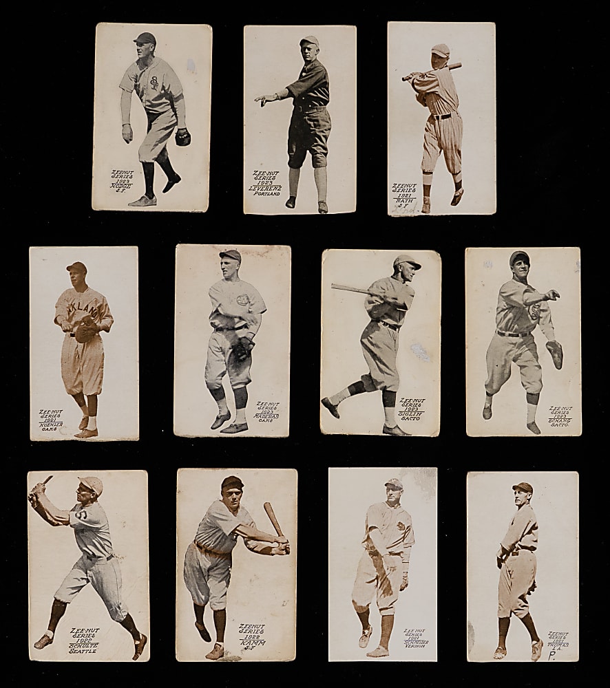 1921-1923 Zeenut Pacific Coast League Collection (63)