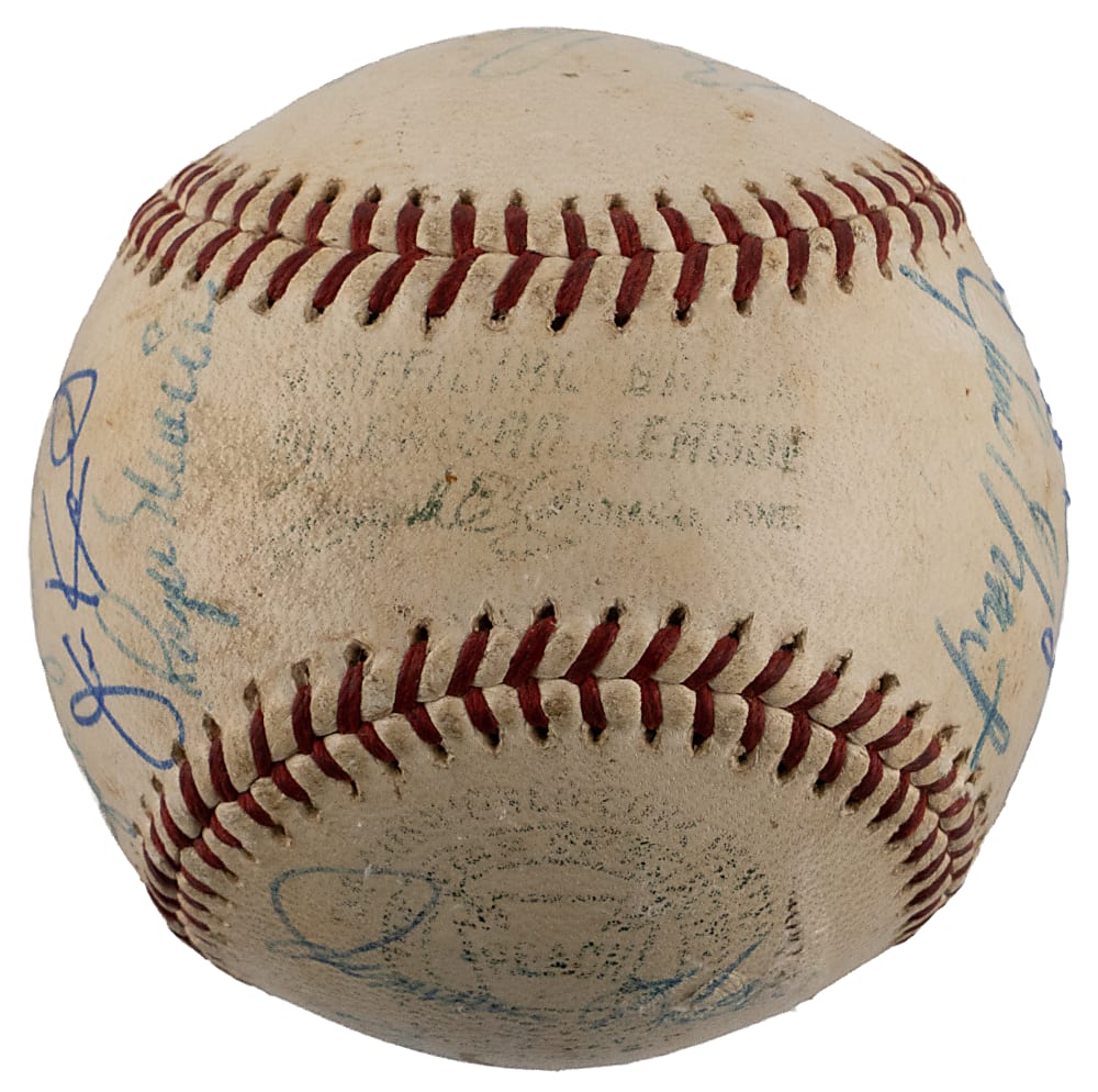 Interesting Hall of Famer/Star Multi-Signed OAL/Cronin Baseball with (17) Signatures Including Maris & Puckett - JSA LOA