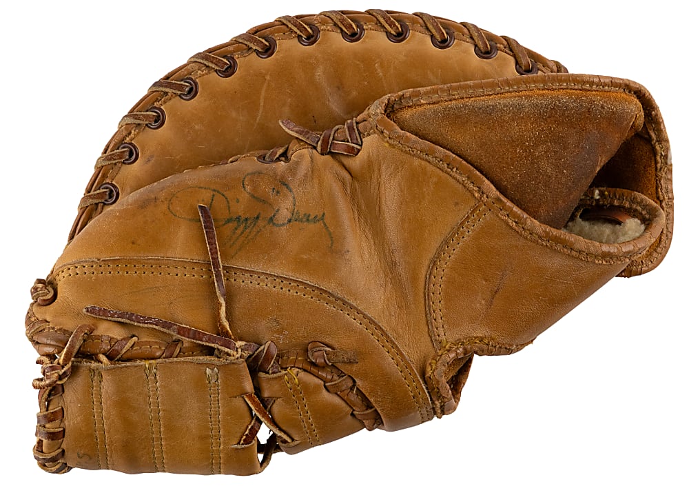 1960s Dizzy Dean Signed Rawlings RJ120 Model Baseball Glove with Full JSA LOA