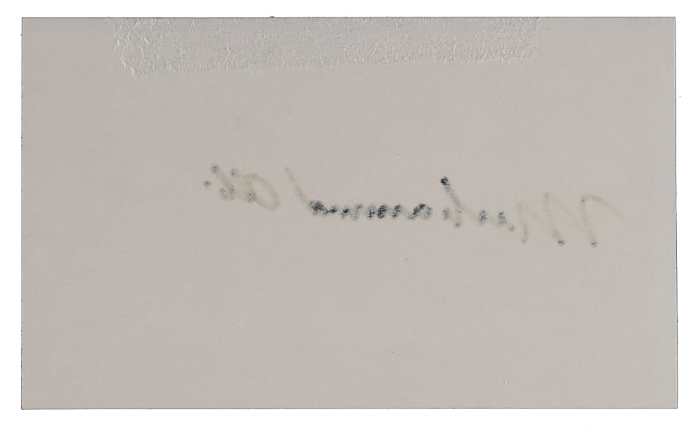 Muhammad Ali Boldly Signed Index Card