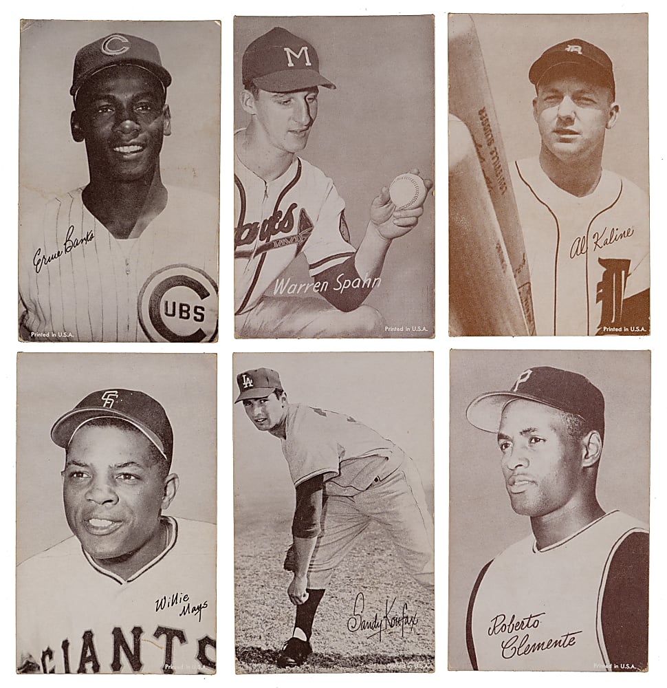 1961-1966 Oddball & Insert Collection (209) with (60+) Hall of Famers Including Aaron, Clemente, Koufax, Mantle & Mays