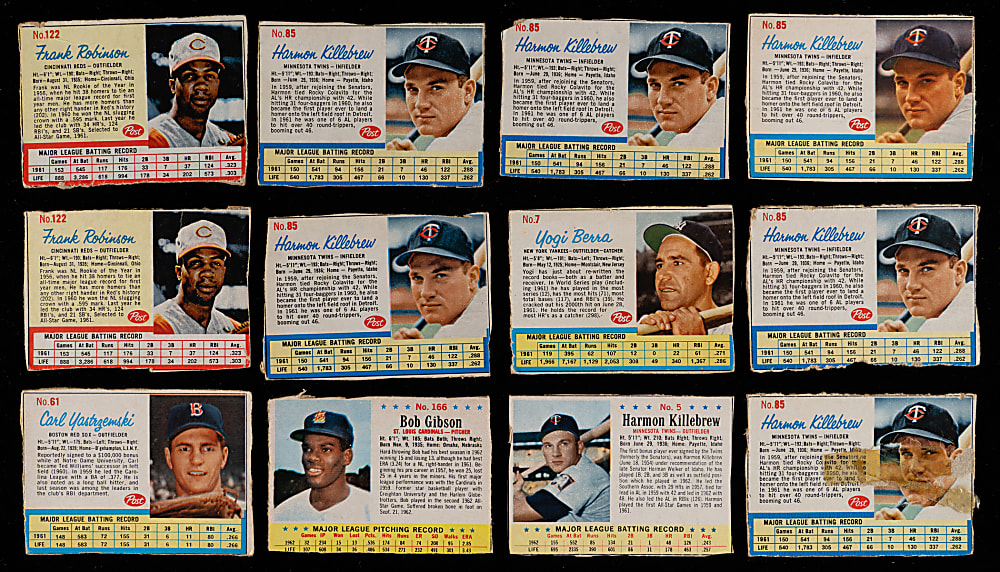 1961-1966 Oddball & Insert Collection (209) with (60+) Hall of Famers Including Aaron, Clemente, Koufax, Mantle & Mays