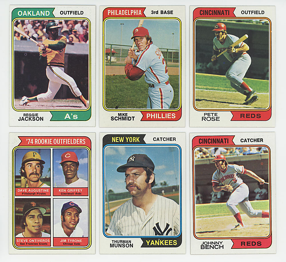 1974 Topps Complete Set (660) & (3) Traded Sets in Original Factory Box--Sharp!