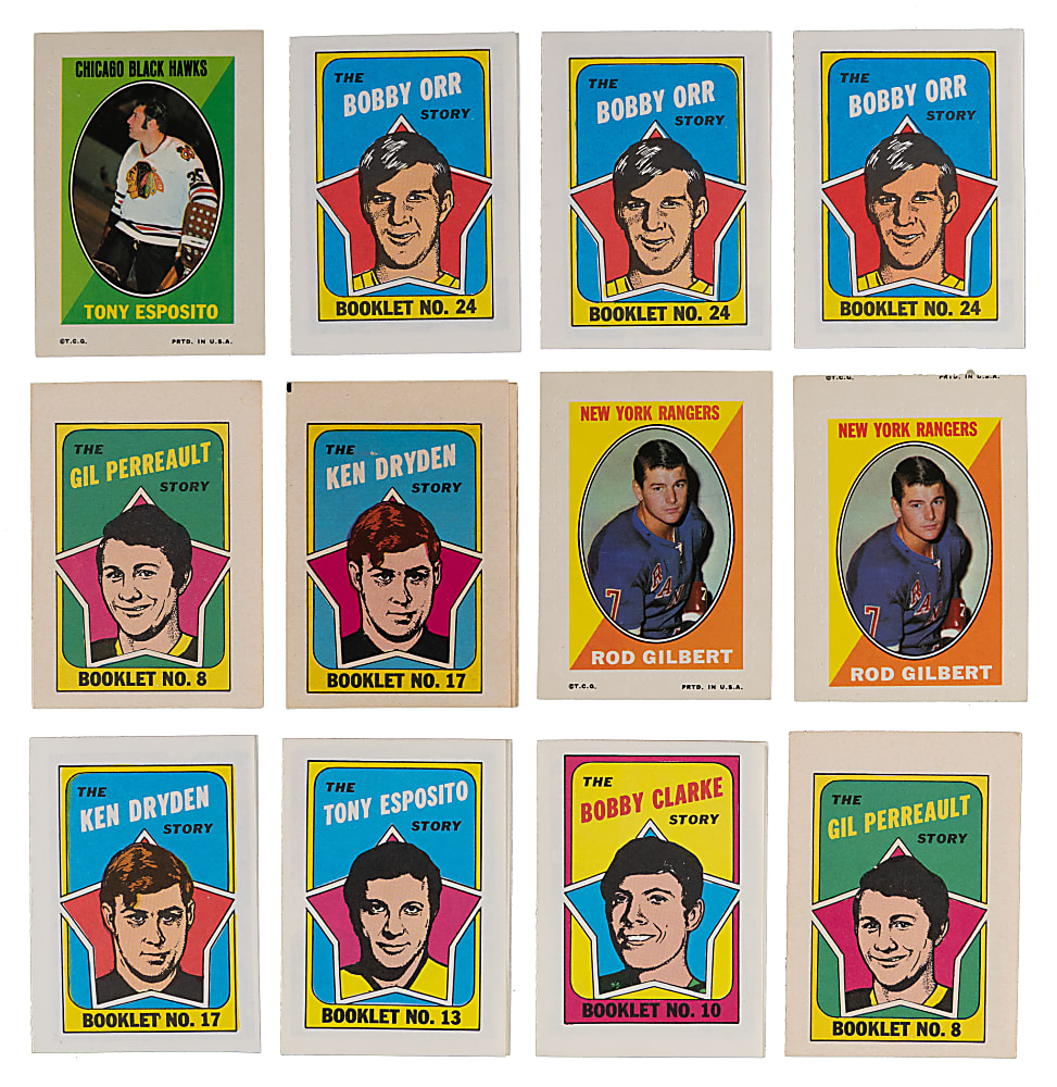 1970-1980 Hockey Insert & Oddball Collection (550+) with 1973 Quaker Oats Complete Panel Set