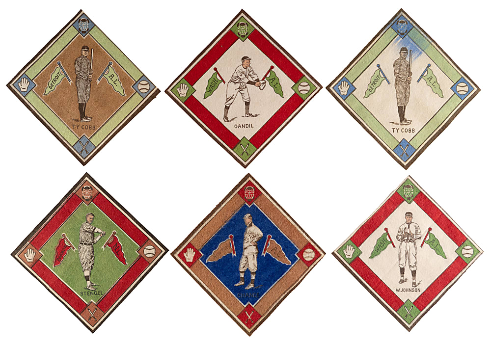 1914 B18 Blankets Collection (113) Different Variations with (80/90) Near Complete Base Set with (14) Hall of Famers Including (2) Ty Cobb Variations & Walter Johnson
