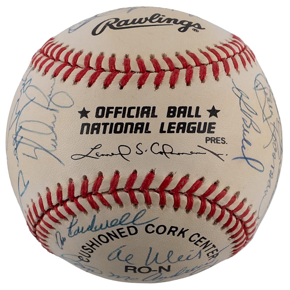 1969 World Champion New York Mets Reunion Signed Baseball (24) Including Ryan & Seaver (Inscribed)