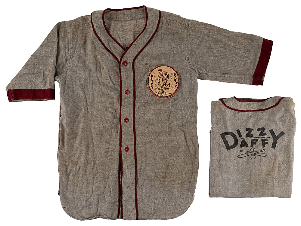 1930s Dizzy & Daffy Dean Youth Jersey Pair