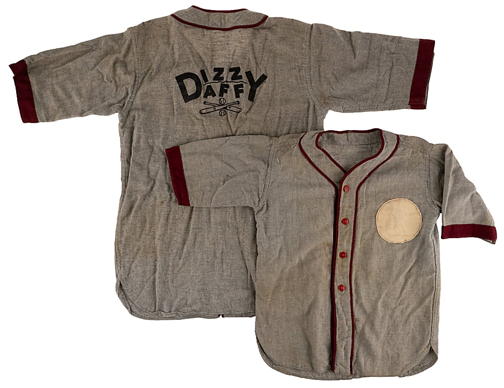1930s Dizzy & Daffy Dean Youth Jersey Pair