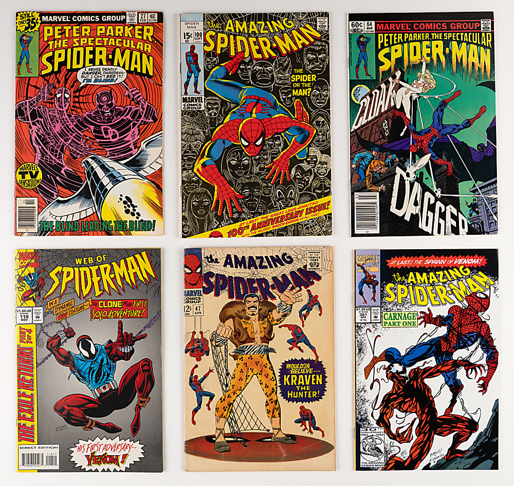 1960s-2020s Marvel Comics Spider-Man Collection (909)