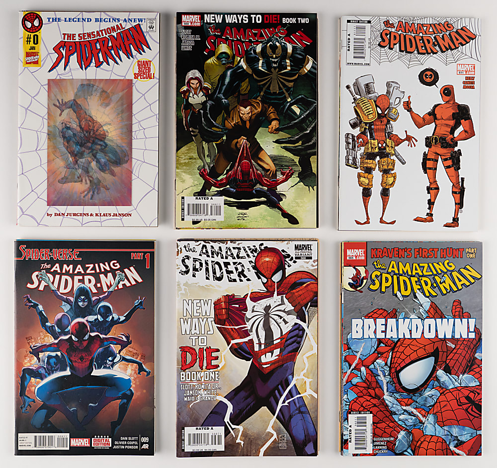 1960s-2020s Marvel Comics Spider-Man Collection (909)
