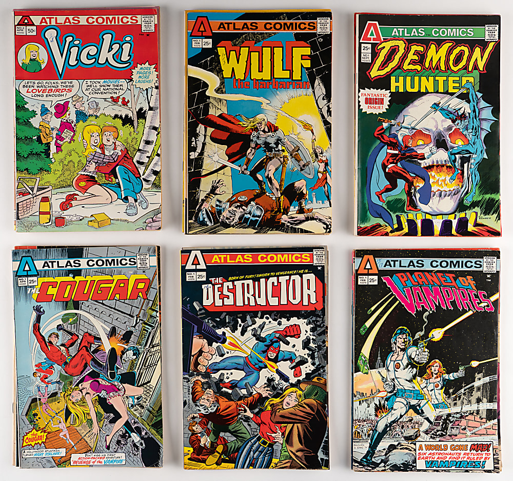 1970s Gold Key/Atlas/Charlton/Harvey Comic Book Treasure Chest (180) with Star Trek & Richie Rich