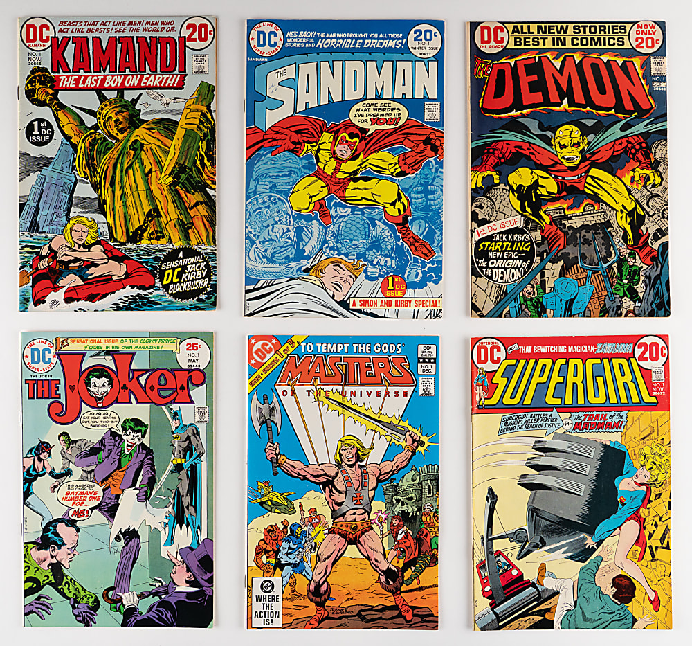 1960s-2000s DC Comic Book Treasure Chest (350+) with Joker #1, Demon #1, Supergirl #1 & Masters of the Universe #1