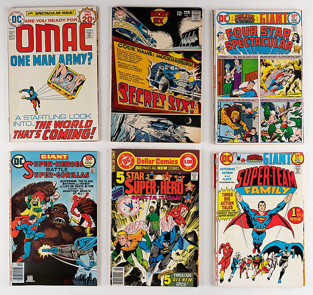 1960s-2000s DC Comic Book Treasure Chest (350+) with Joker #1, Demon #1, Supergirl #1 & Masters of the Universe #1