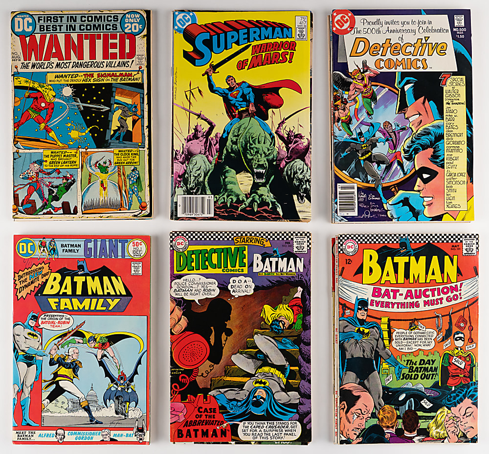 1960s-2000s DC Comic Book Treasure Chest (350+) with Joker #1, Demon #1, Supergirl #1 & Masters of the Universe #1