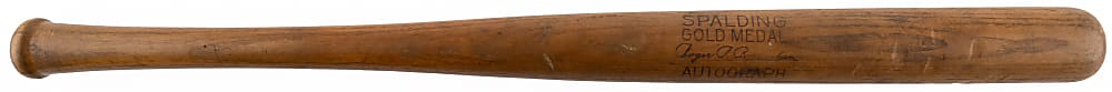 1908-1911 Roger Bresnahan Gold Medal Autograph Professional & Pro Stock Bat With PSA/DNA LOA
