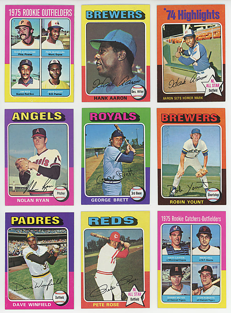 1975 Topps Mini Complete Set (660) - Clean!