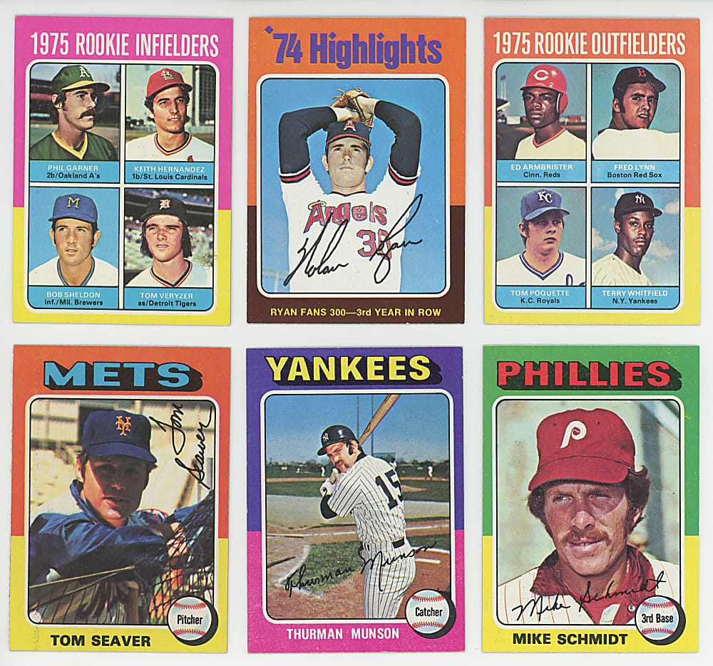 1975 Topps Mini Complete Set (660) - Clean!