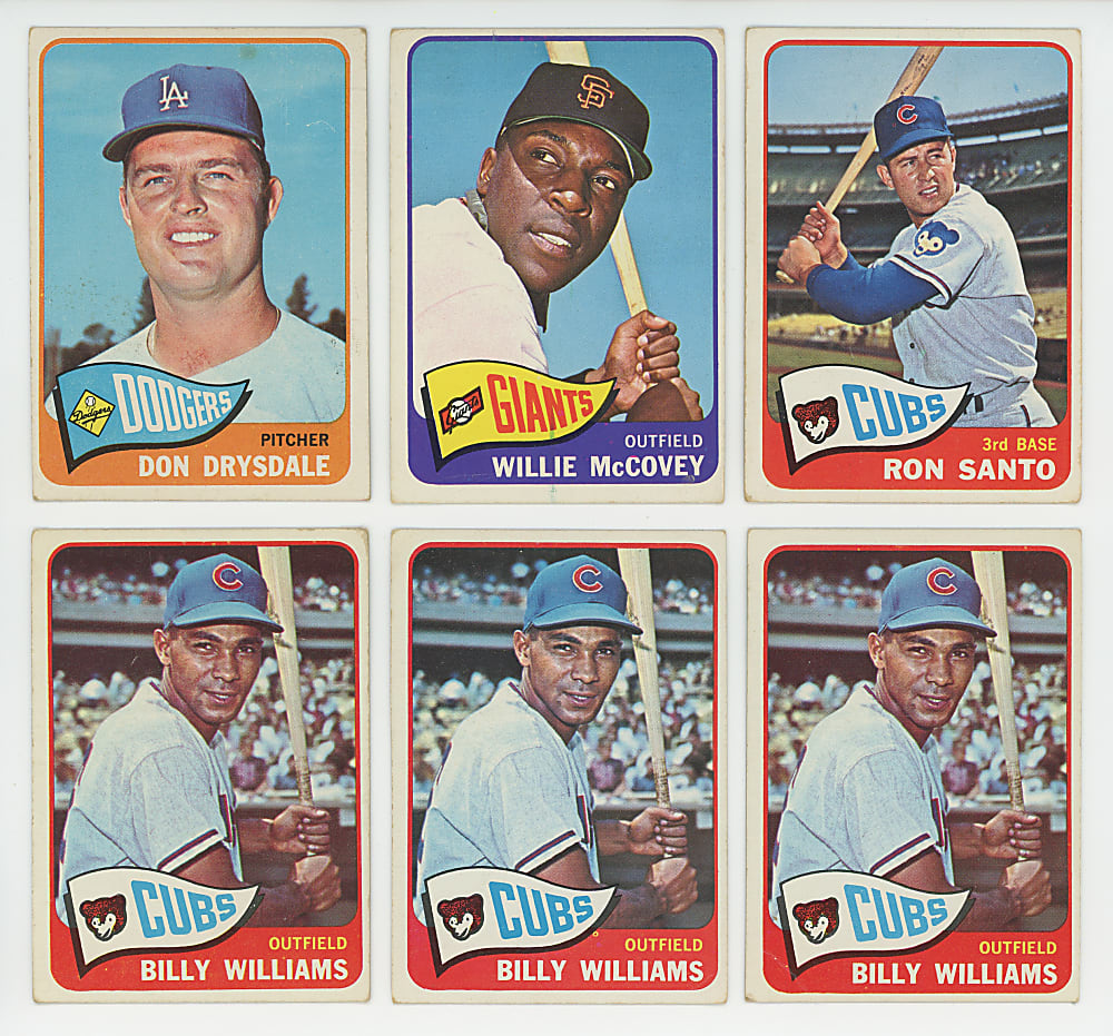 1965 Topps Collection (600+) with Partial Set (409/598) & Several Hall of Famers