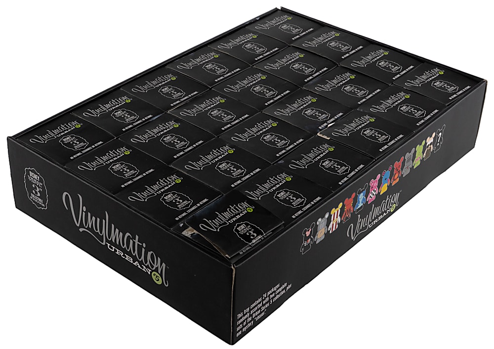 Large Disney Vinylmation, Dunny & Domo Collection with (6) Sealed Boxes (182 Total Figures)