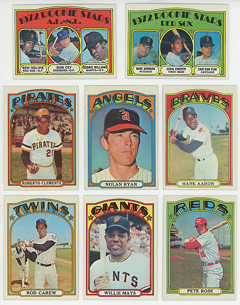 1972 Topps Near Complete Set (784/787)