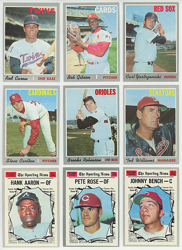 1970 Topps Complete Set (720)