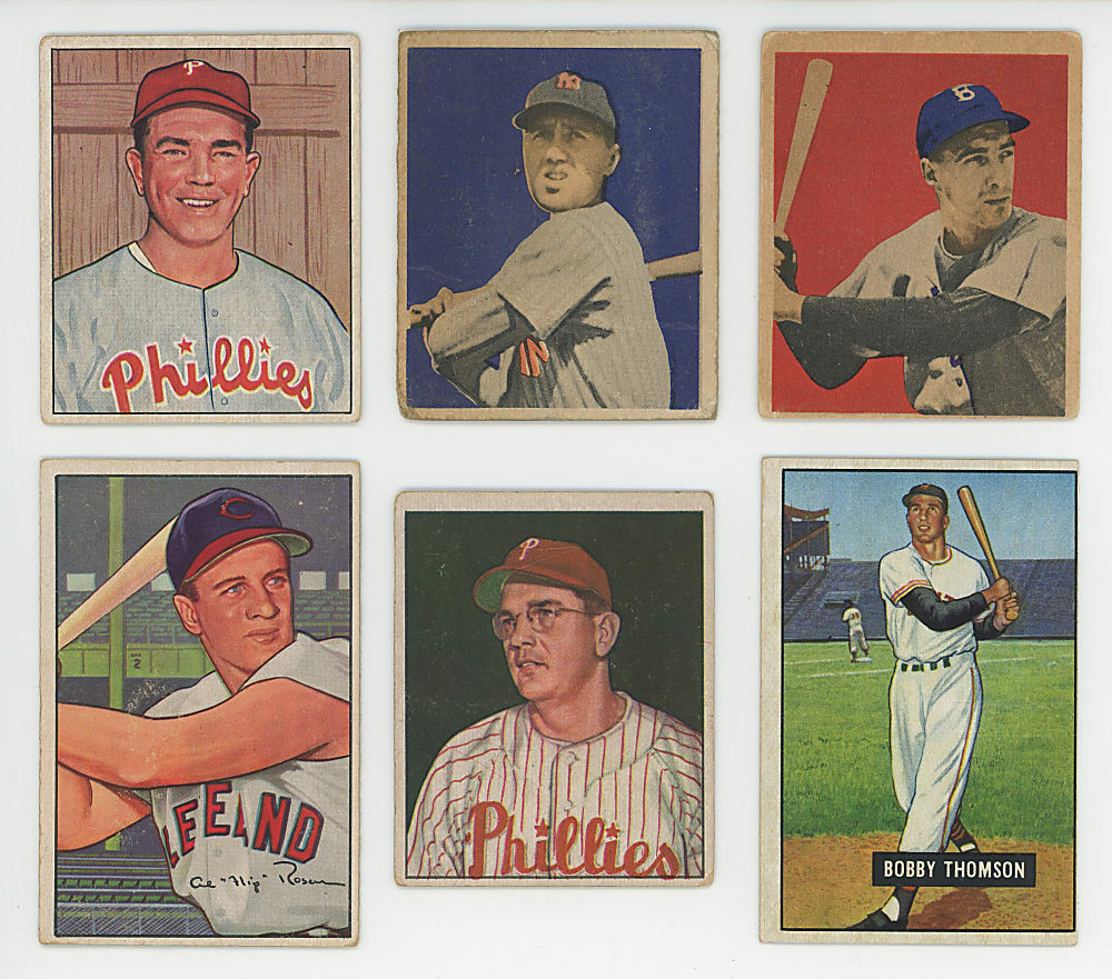 1949-1952 Bowman Collection (275+) with (38) Tougher Series