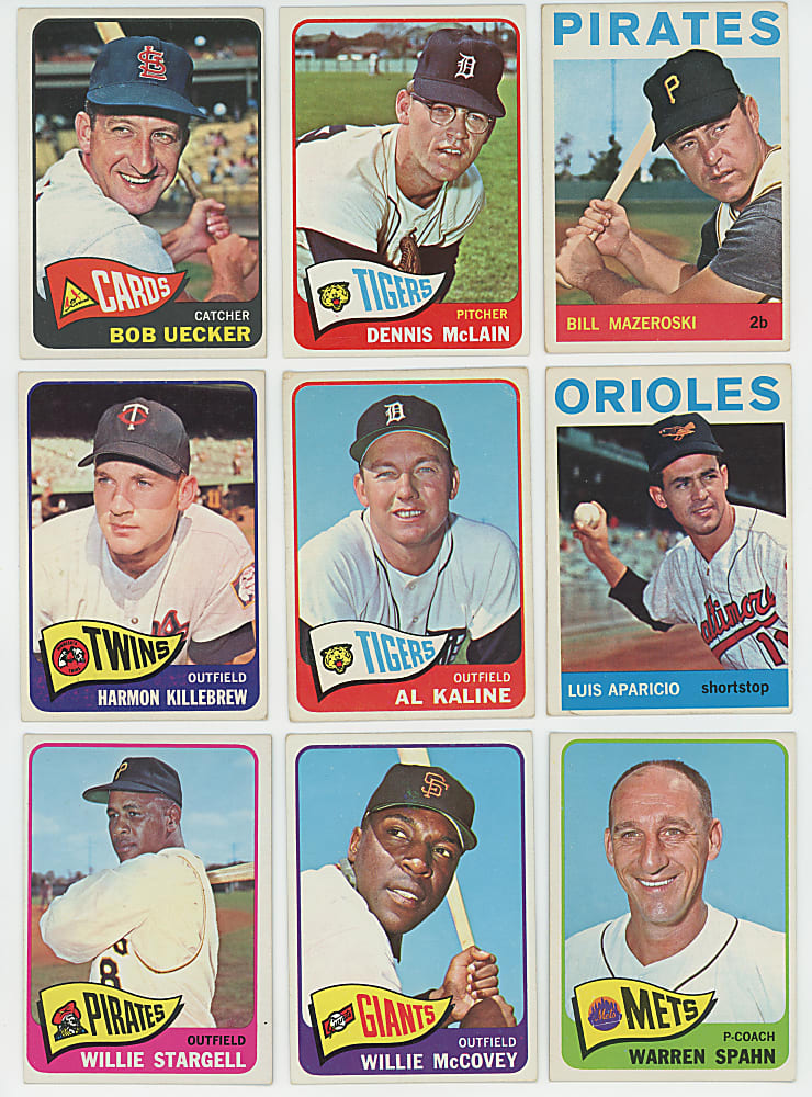 1964 & 1965 Topps Collection (439) with Several Hall of Famers