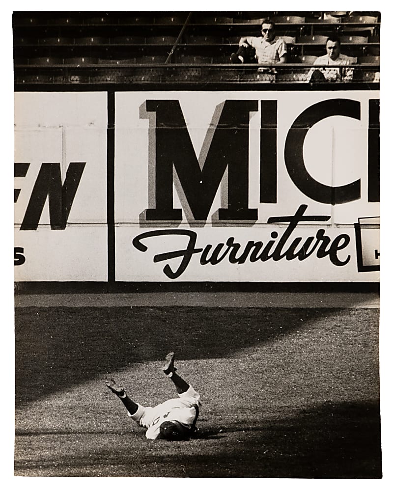1954 Jackie Robinson Oversized 10-1/2x13 Type-I Original Photograph