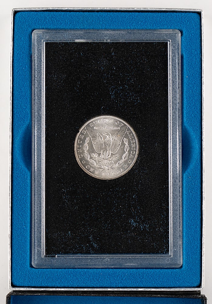 1884-CC GSA Morgan Uncirculated Silver Dollar with Black Box & COA