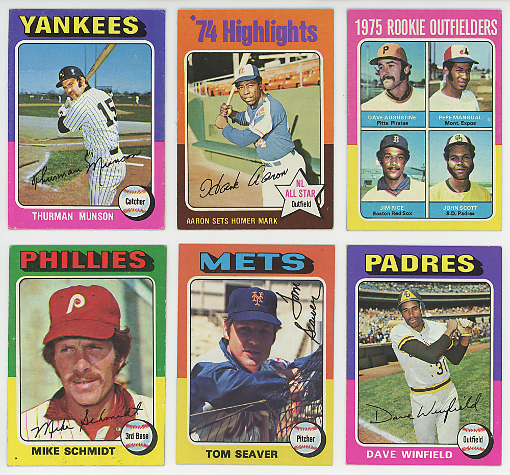 1975 Topps Complete Set (660)