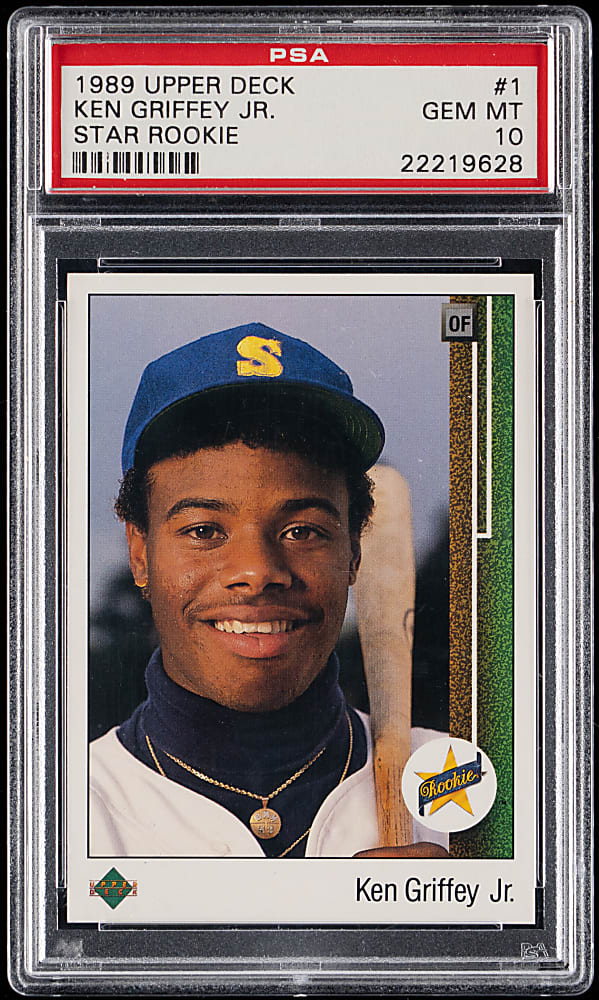 1989 Upper Deck #1 Ken Griffey Jr. Star Rookie PSA GEM MINT 10