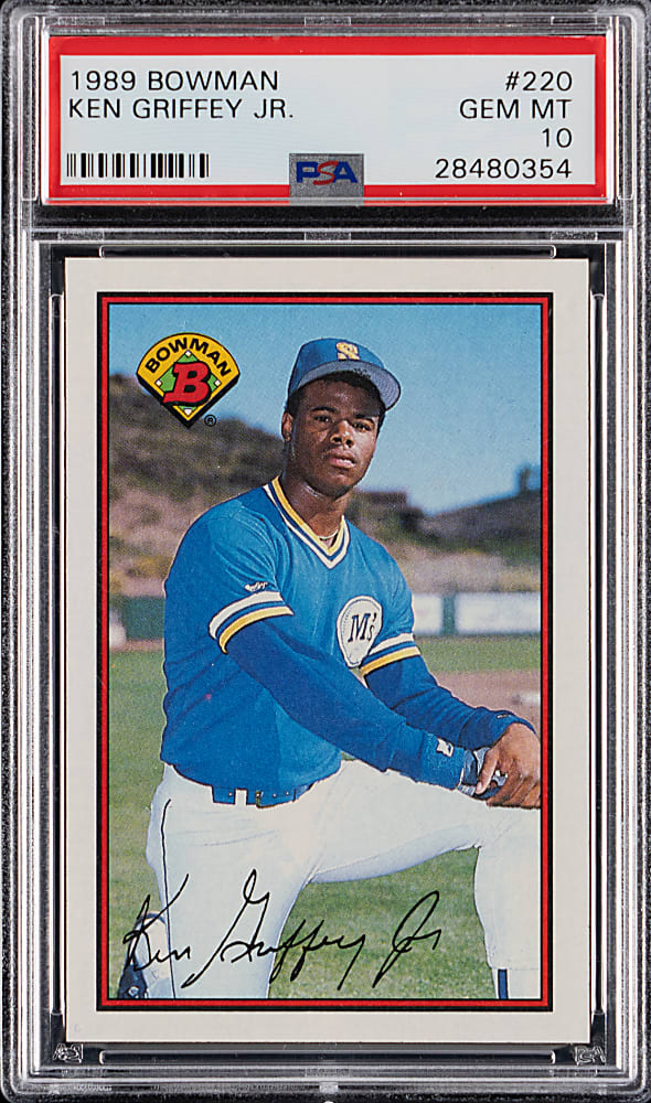 1989 Bowman #220 Ken Griffey Jr. PSA GEM MINT 10