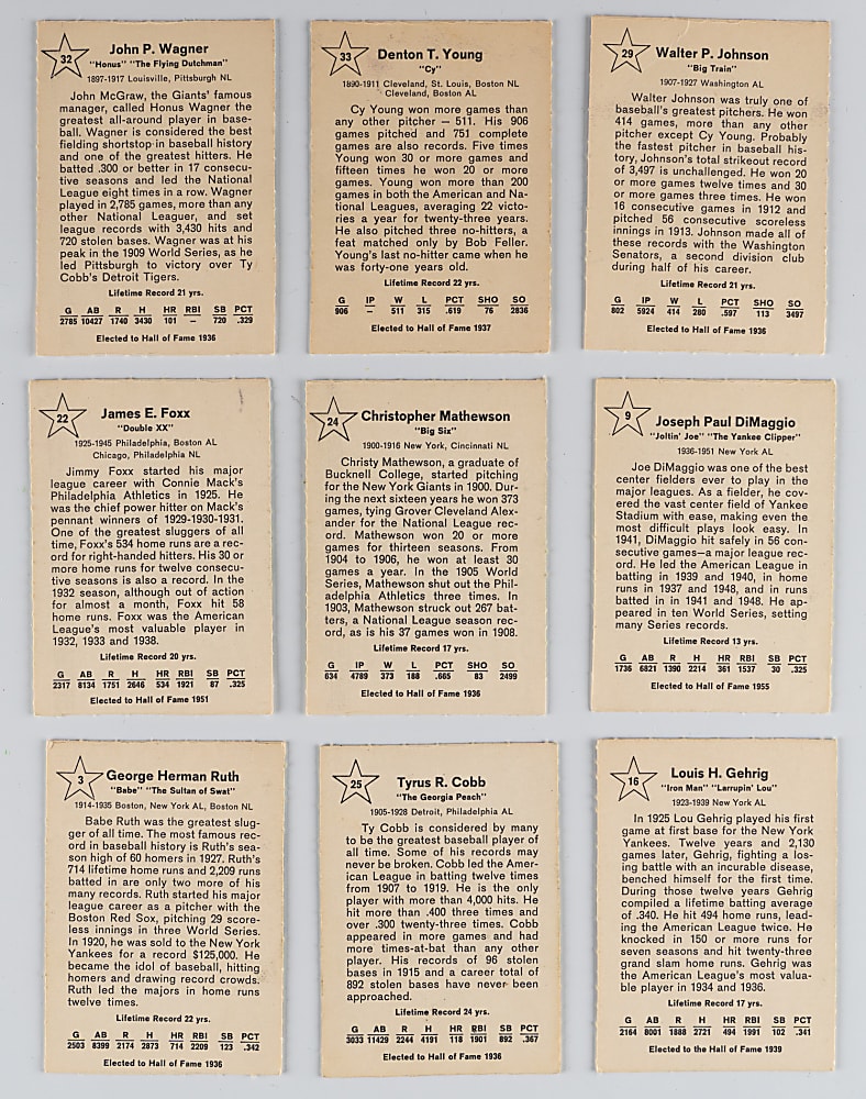 1961 Golden Press Complete Set (33)