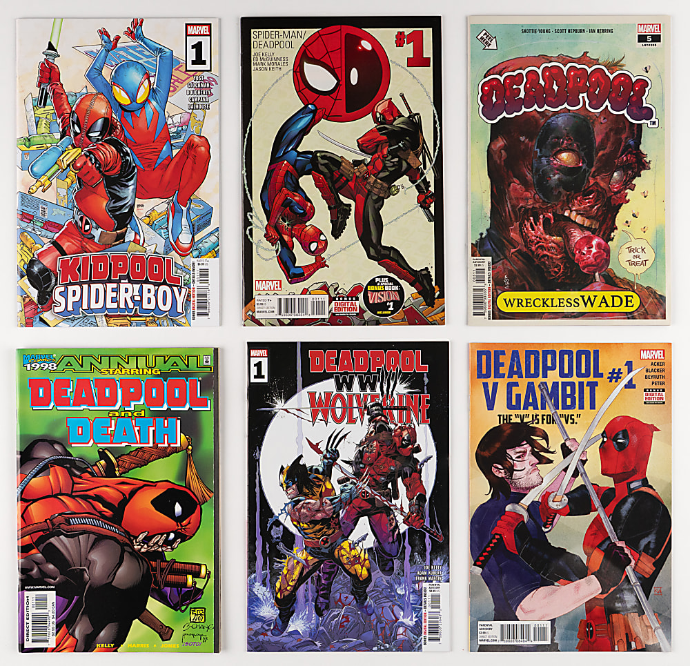 1990s - 2020s Modern Age Deadpool Comic Collection (150+)