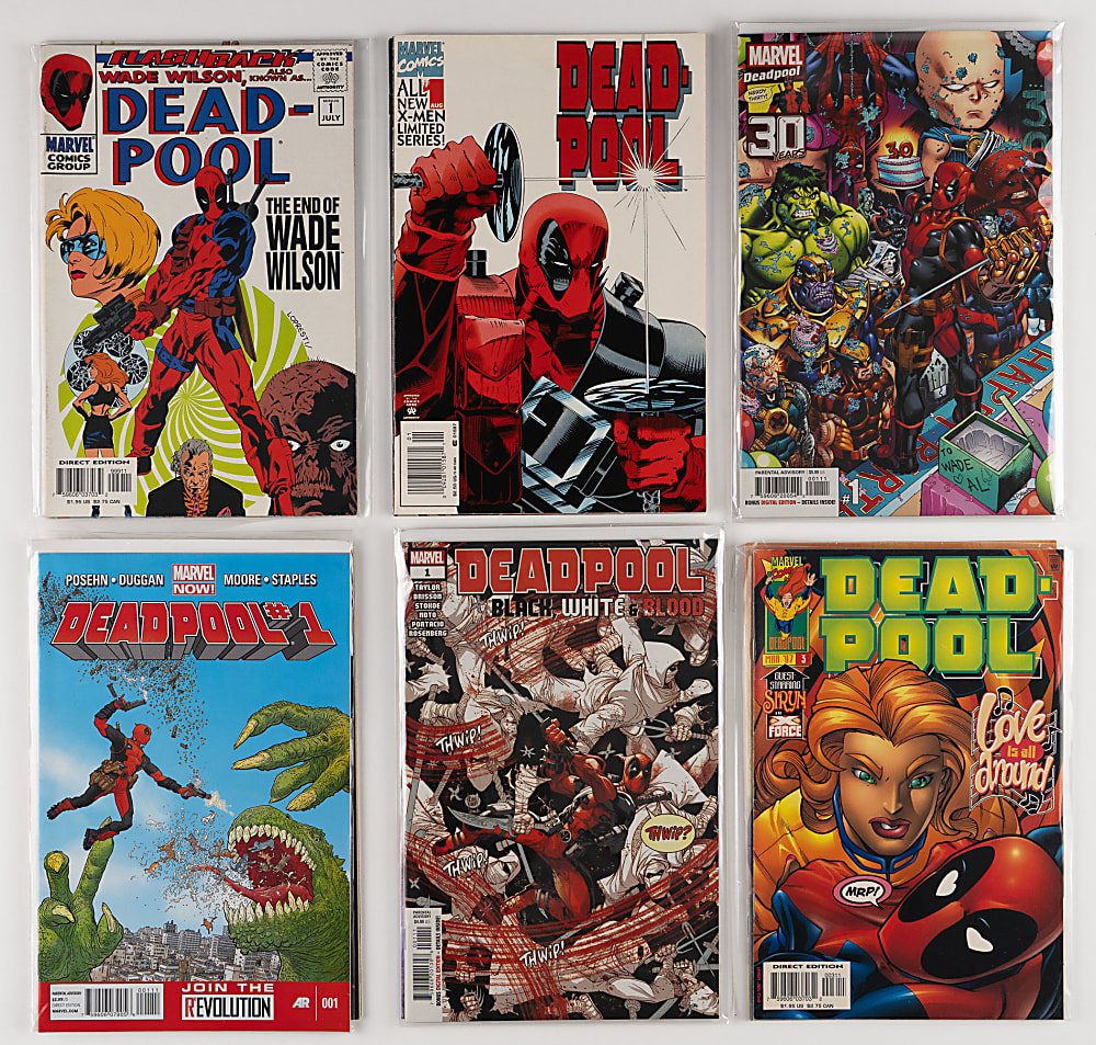 1990s - 2020s Modern Age Deadpool Comic Collection (150+)