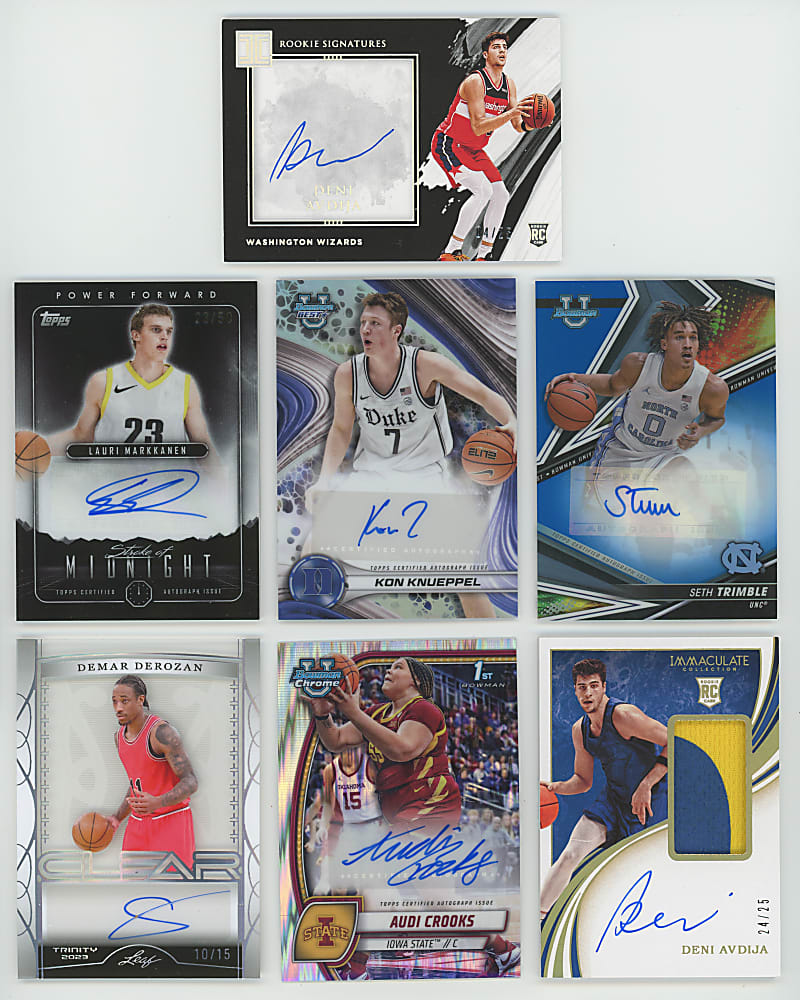 Modern Basketball Certified Autograph Collection (525+) - Loaded with Stars & Prospects!