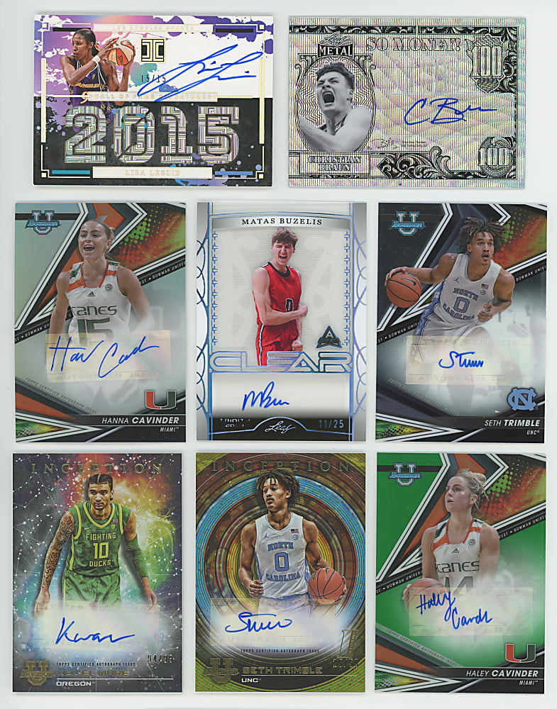 Modern Basketball Certified Autograph Collection (525+) - Loaded with Stars & Prospects!