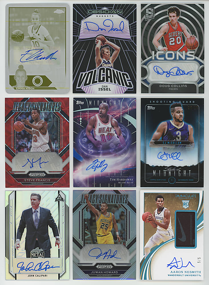 Modern Basketball Certified Autograph Collection (525+) - Loaded with Stars & Prospects!