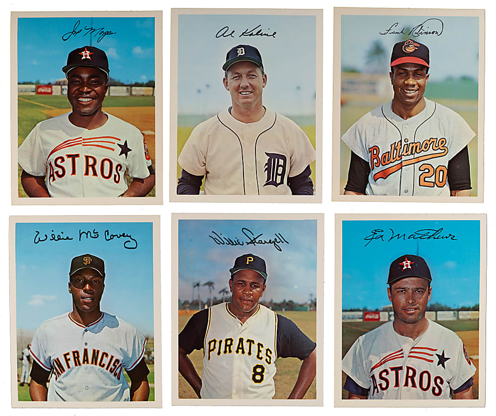1967 Dexter Press Premiums Partial Set (178/229) with (31) Hall of Famers Including (2) Clemente, (2) Mays, Aaron & Mantle