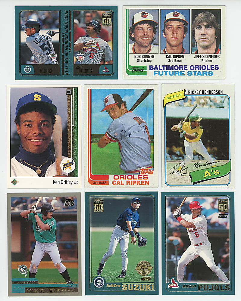 1980-2023 Topps Complete Set Run with Traded/Update Plus Extras (68) Total Sets - Loaded!