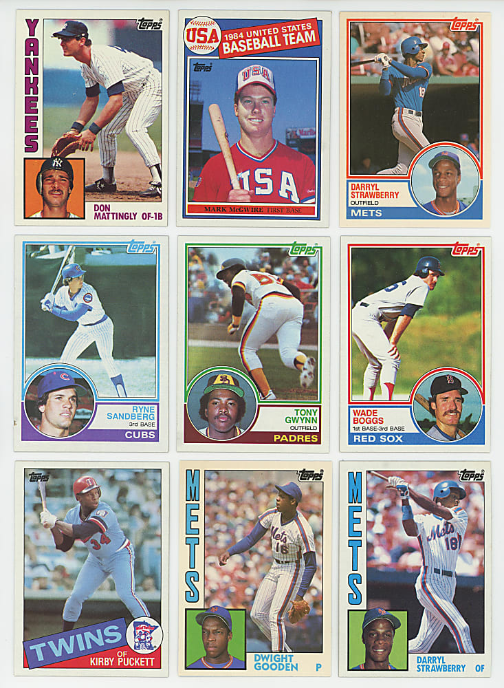 1980-2023 Topps Complete Set Run with Traded/Update Plus Extras (68) Total Sets - Loaded!